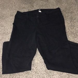 Torrid black jeggings
